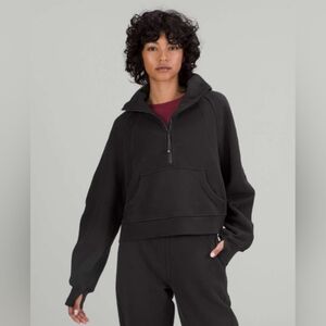 Lululemon Scuba Oversized Funnel-Neck Shirt Half Zip